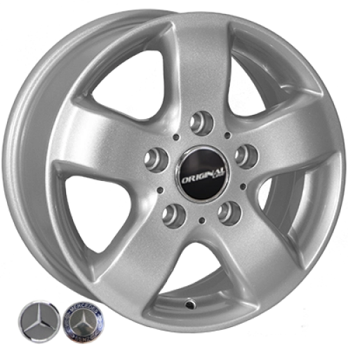 JH 221 W7 R15 PCD5x130 ET60 DIA84.1 silver